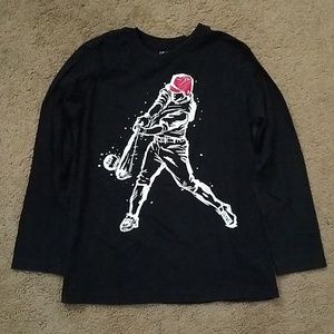 🦇 Long sleeve baseball tee